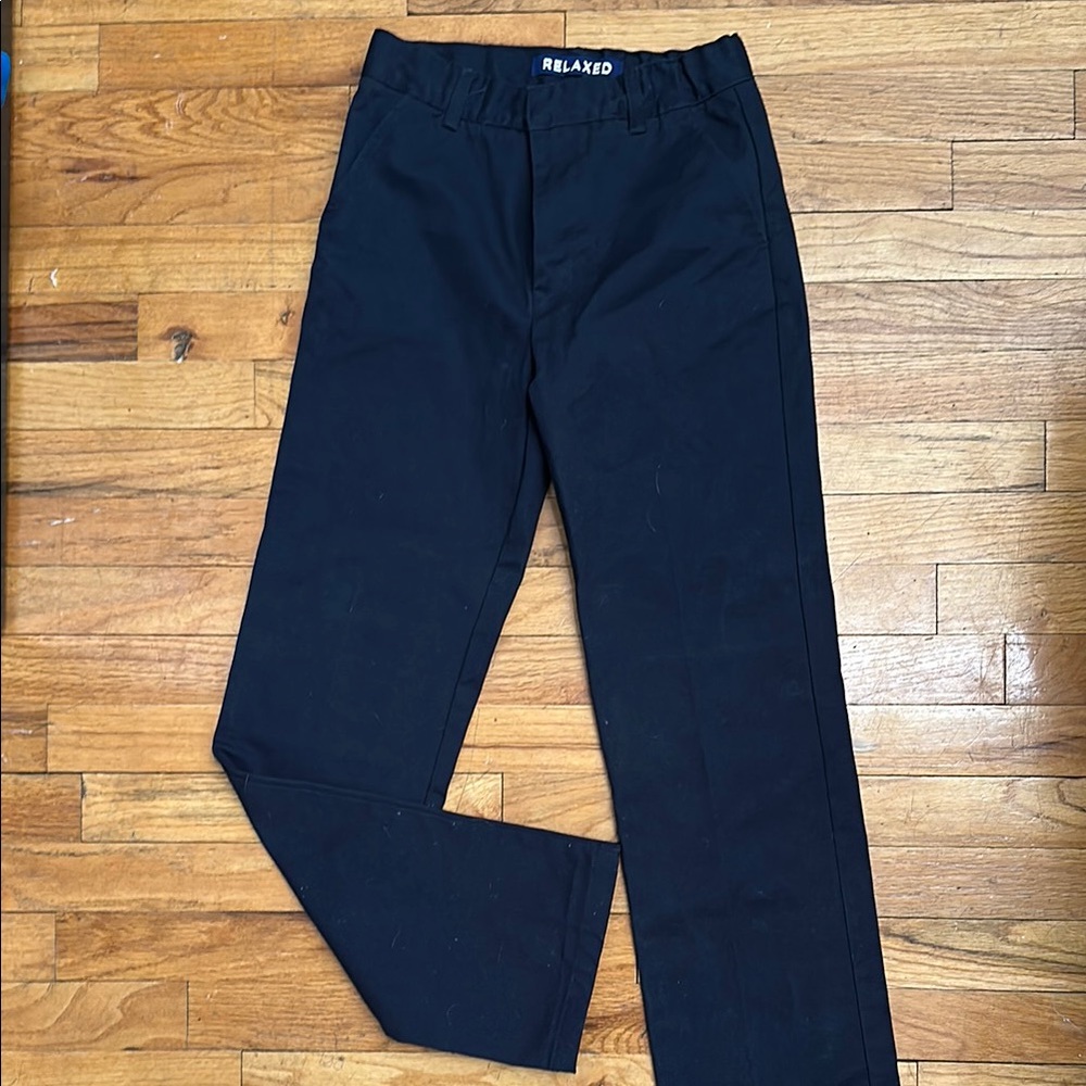 French Toast navy chinos - size 14
